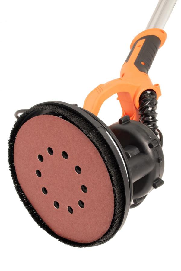 WOLFSON - slefuitor pereti  225 mm cu tija si aspirator