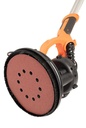 WOLFSON - slefuitor pereti  225 mm cu tija si aspirator