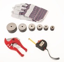 WOLFSON - aparat pentru sudat tevi din PPR 800 wat, (6 bacuri) 20 -> 63 mm