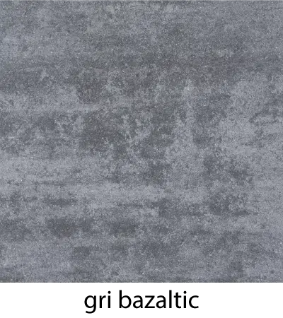 Bordură 40x15x20 dreaptă, gri antracit