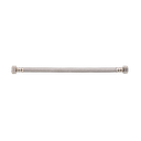 Racord flexibil monocomandă cu tesatură inox D 3/8'' l 45 cm și adaptor lung