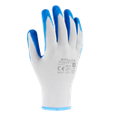 Mănuși poliester S-LATEX R ECO, blue