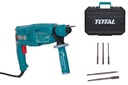 TOTAL Ciocan Rotopercutor 800W, 2.5J, SDS+, 3 burghie + dalta, cutie transport