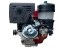 Motor pe benzină pentru motocultor, DRK GX-390, 13 CP, 4 timpi, ax pană 25 mm, echipat cu fulie dublă