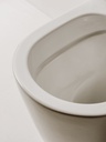 Vas WC stativ compact, Rimless, lipit de perete, evacuare dublă