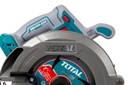 Fierăstrău circular manual fără acumulator  TOTAL TSLI1851, Li-Ion 20 V