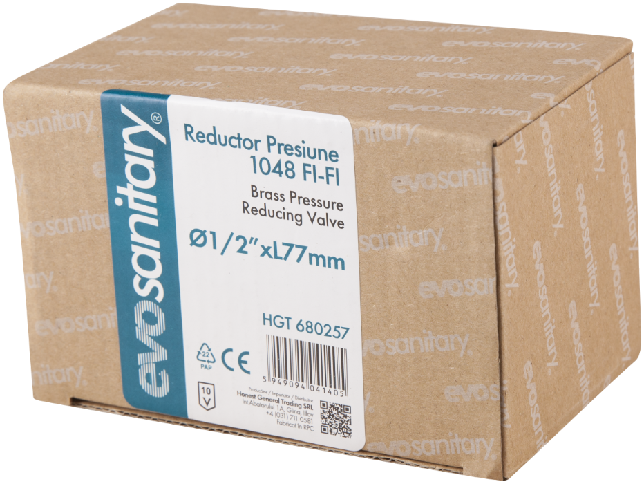 Reductor Presiune 1048 25 Bar / D[inch]: 3/4 FI-FI; L[mm]: 77