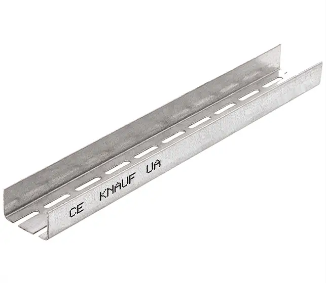 Profil metalic Knauf UA 100 pentru montajul uşilor în pereţii din gips-carton, 100x40x2 mm x 3 ml