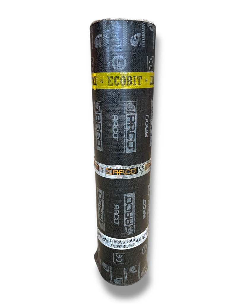 Carton, membrana bituminoasa – Ecobit VA 4,5 kg/mp (1 x 10 m)
