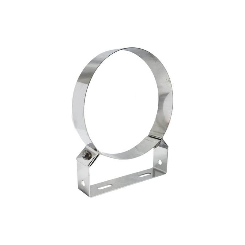 Colier inox DP FI 200 mm, fixare pe zid