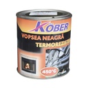 [P004917] Vopsea termorezistentă Kober negru 0,2 l