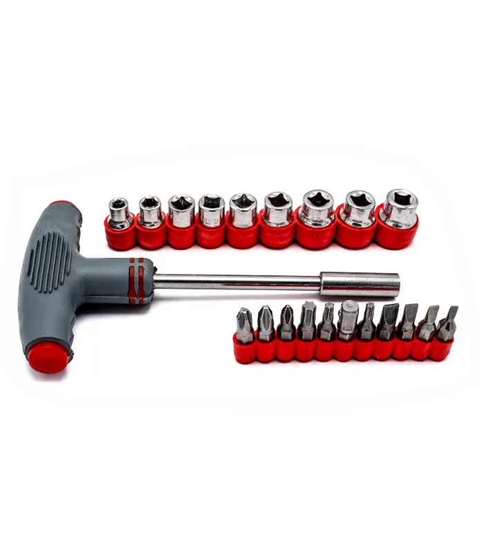 Set şurubelniţă tip „T” 20 piese