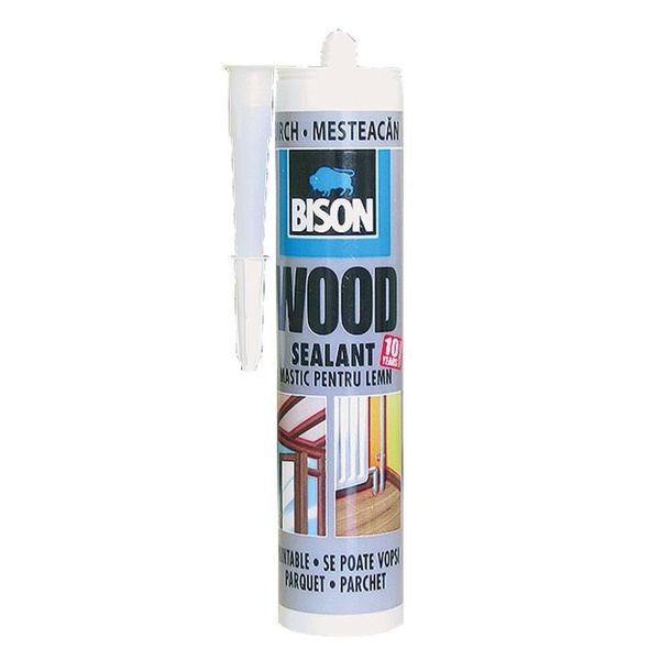 Mastic pentru lemn BISON Wood Sealant, 300ml, mesteacan