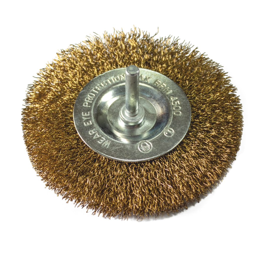 Perie circulară cu tijă – sârmă 100 mm 5000 rot/min