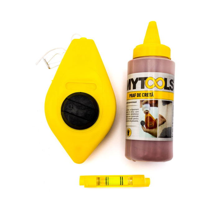 Set fir pentru trasare cu bulă şi cretă, 30 ml