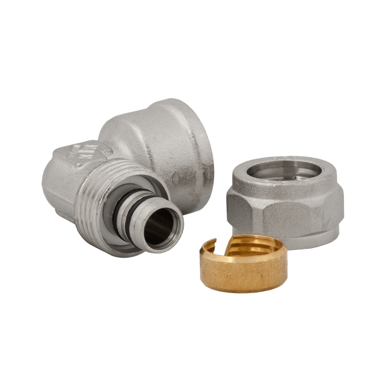 Cot 90° pentru țeavă PexAl, Ø 16x1/2'' fi