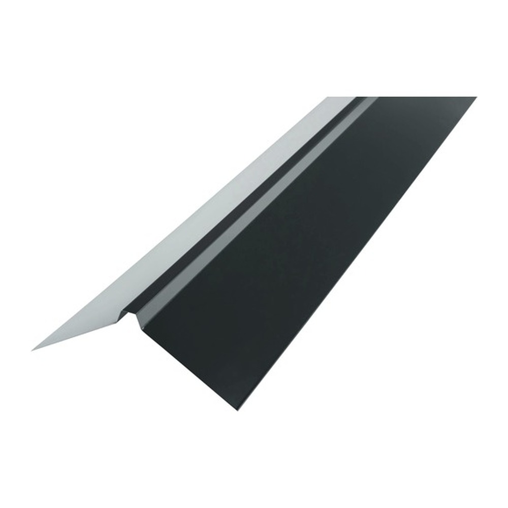 Coamă dreaptă pentru tablă cutată RAL 7016 gri antracit, 0.4x312x2000 mm 