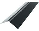 Coamă dreaptă pentru tablă cutată RAL 7016 gri antracit, 0.4x312x2000 mm 