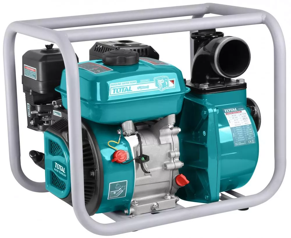 Motopompa pe benzina Total Industrial, 7 CP, 3 inch, 60000 l/h