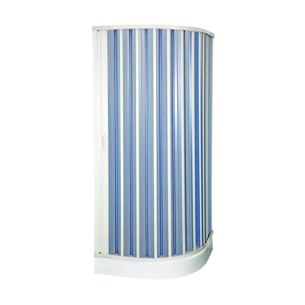 [P007420] Cabina dus profesional semirotunda, 78-90 x 78-90 cm