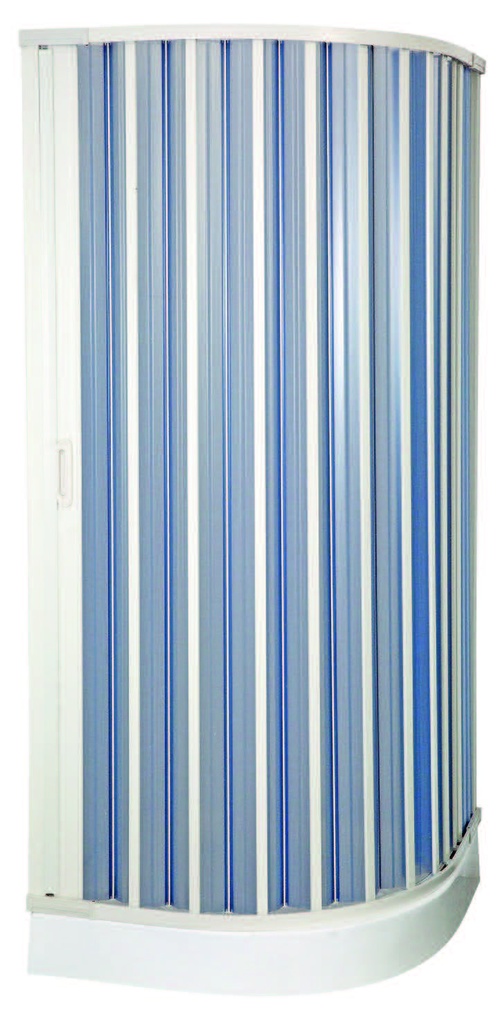 Cabina dus profesional semirotunda, 78-90 x 78-90 cm