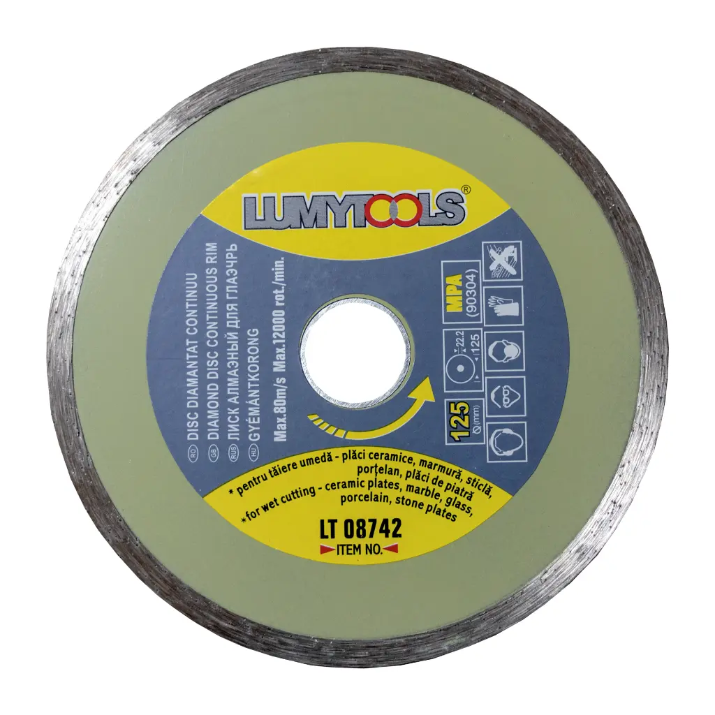 Disc diamantat continuu – PROFI, Ø 125x22x2 mm