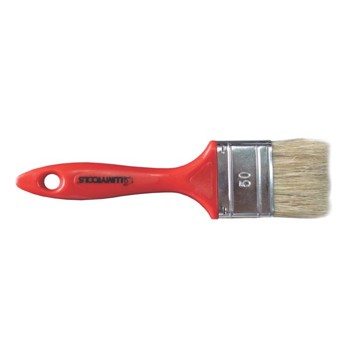 Pensulă mâner PVC fir natural, 50 mm