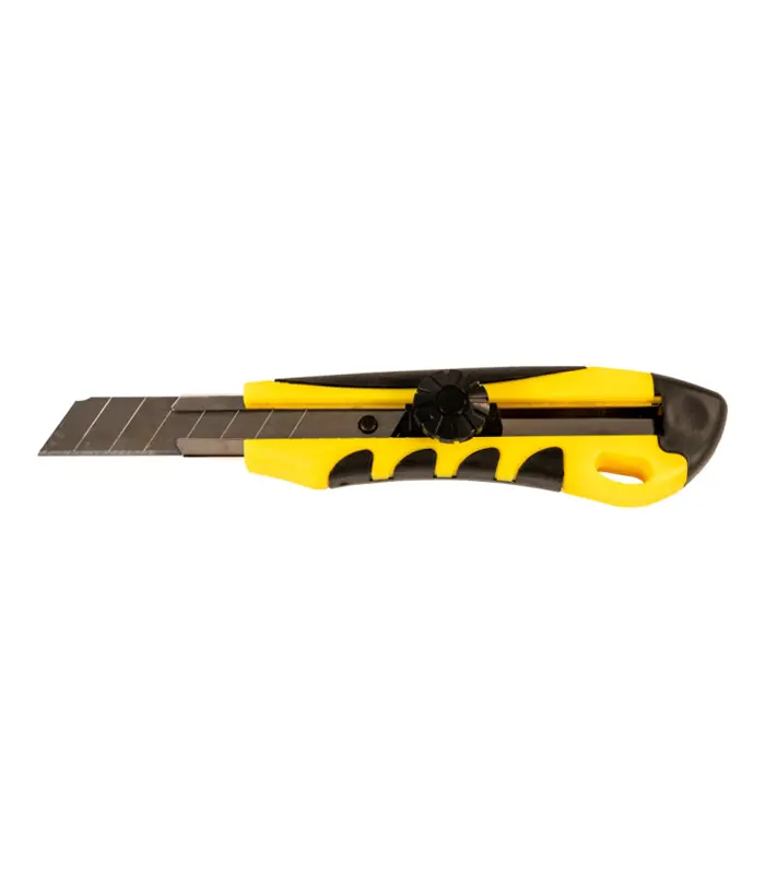 Cutter cu protecție metalică și șurub, lamă 18 mm