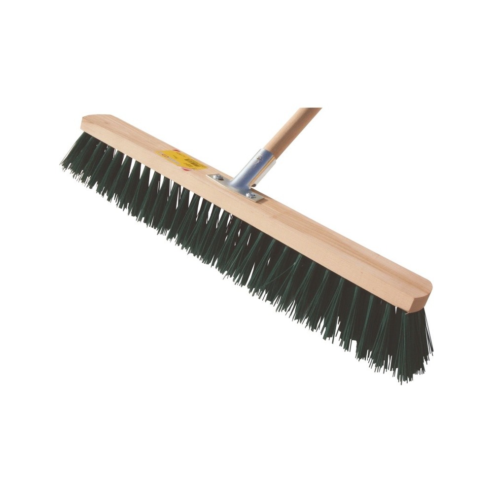 Mătură PVC stradală standard cu coadă, 40 cm