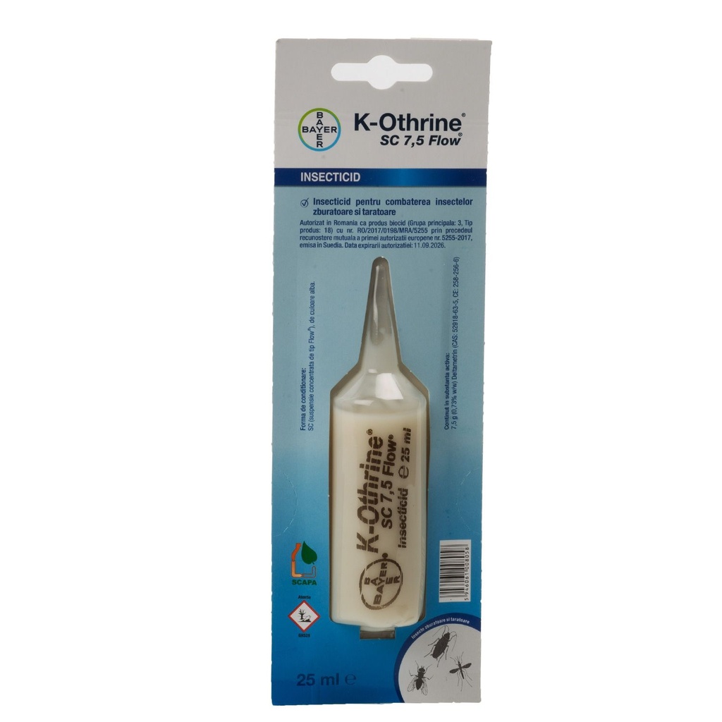 Insecticid K-OTHRINE SC 7.5 FLOW - 25 ml