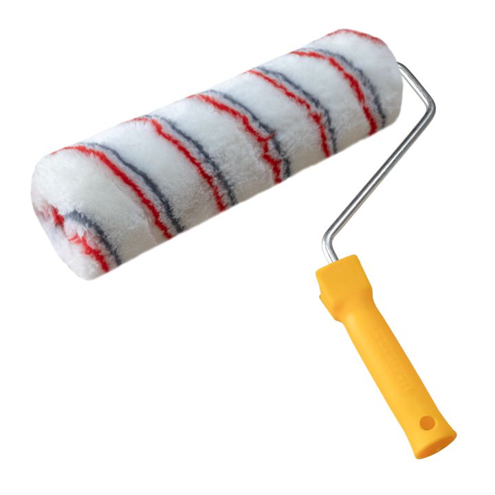 Trafalet fir poliacril gri-roșu, Ø 48x250x18x8 mm