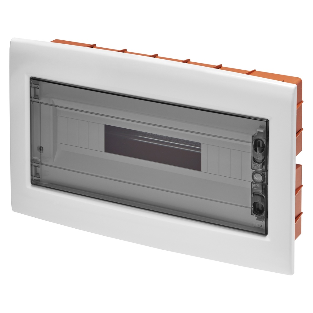 Tablou distribuție electrică Gewiss GW40608 18 module IP40, montaj îngropat