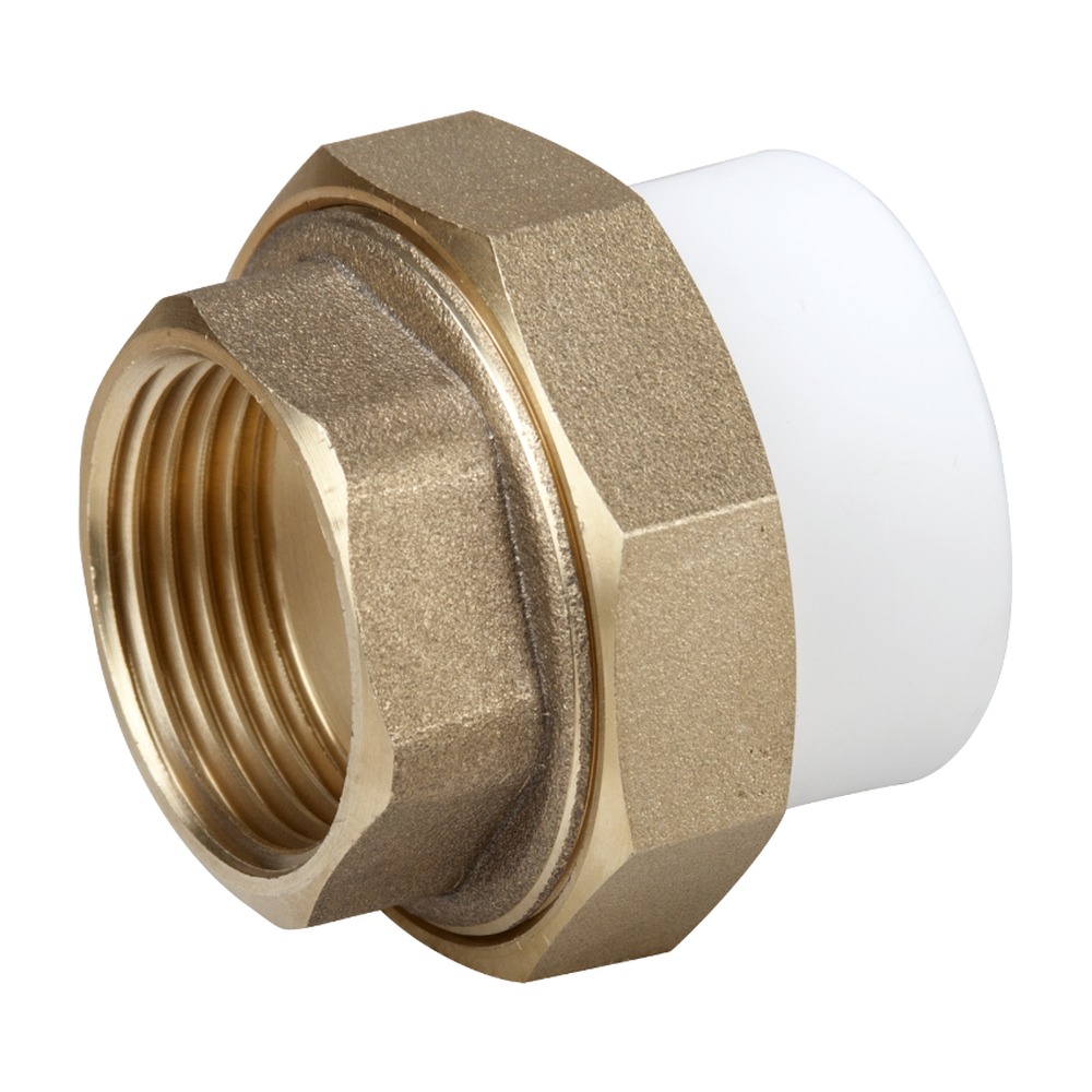Racord olandez PP-R alb, 40x1 1/4'' fi