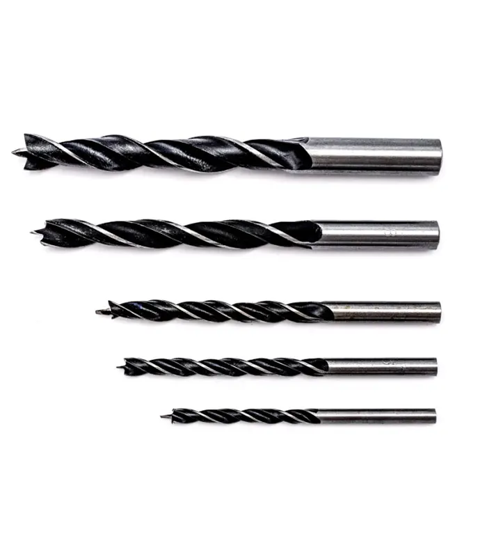 Set 5 burghie pentru lemn, Ø 4, 5, 6, 8, 10 mm