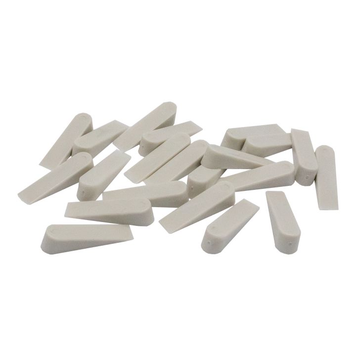 Pene mici nivelare pentru plăci ceramice, 27x6,5 mm, 30 buc/set