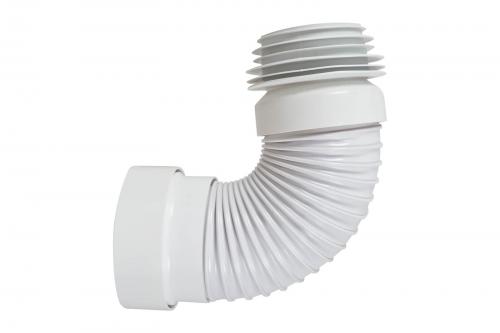 Racord wc flexibil-extensibil cu inserţie metalică, lungime 220-540 mm