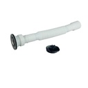 Racord flexibil-extensibil cu iesire Ø40-50 si ventil 1”1/2 cu dop cu mâner 