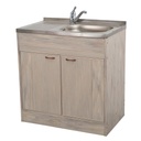 Mobilier Crina Rovere pentru chiuvete inox 80x50 cm