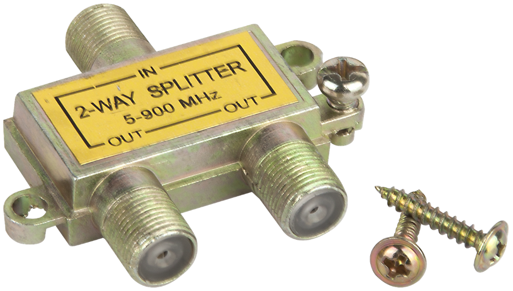 Distribuitor splitter TV, 1 intrare, 2 iesiri