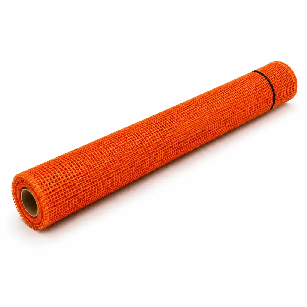 Plasa din fibra de sticla, color orange, 145 gr, 1x10 m