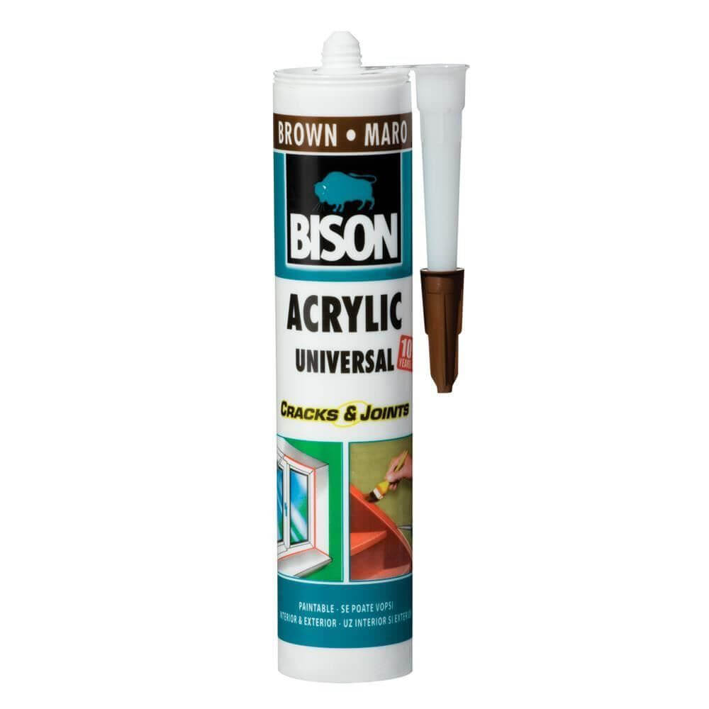 Mastic Etanseizant Bison Acrylic Universal, 300 ml, Maro
