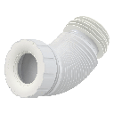 [P004168] Cot/Racord WC flexibil extensibil, 230-530 mm