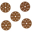 Hârtie abrazivă rotundă, Anti-clogg, 150 mm, #240, velcro, set 5buc