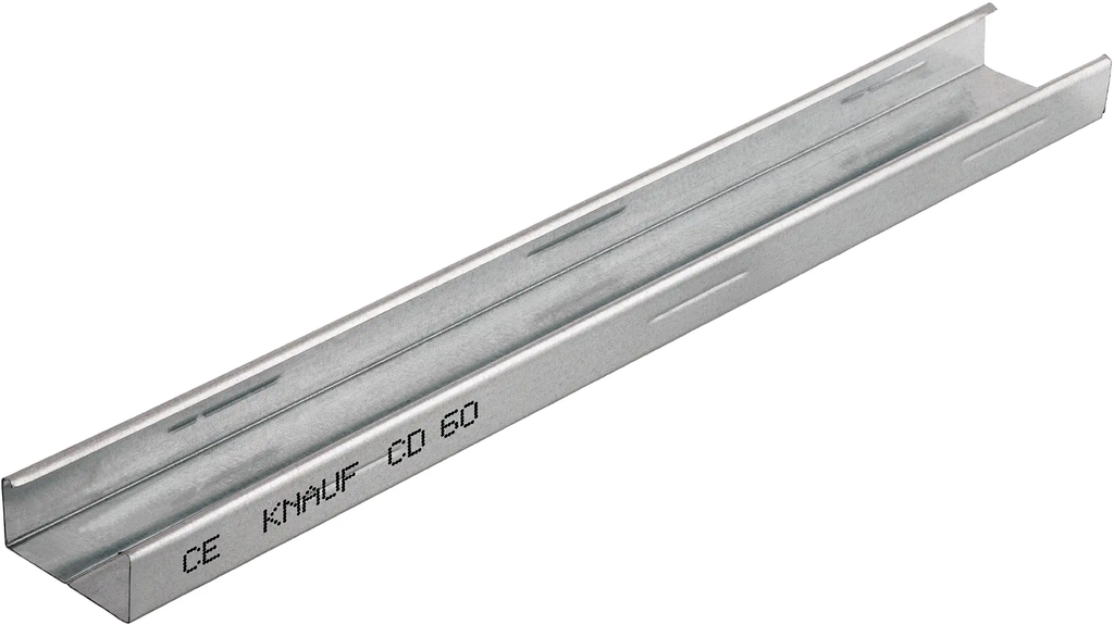 Profil metalic Knauf pentru tavane şi placări, CD 60x27x0,6 mm, 4 ml