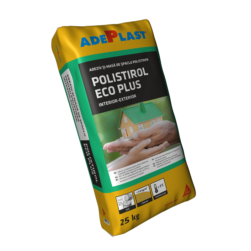 Adeziv termoizolatii Adeplast, Polistirol Eco Plus 25 kg/sac