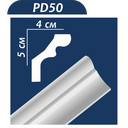 Bagheta polistiren PPO-D50, 40x50 mm, 2 ml