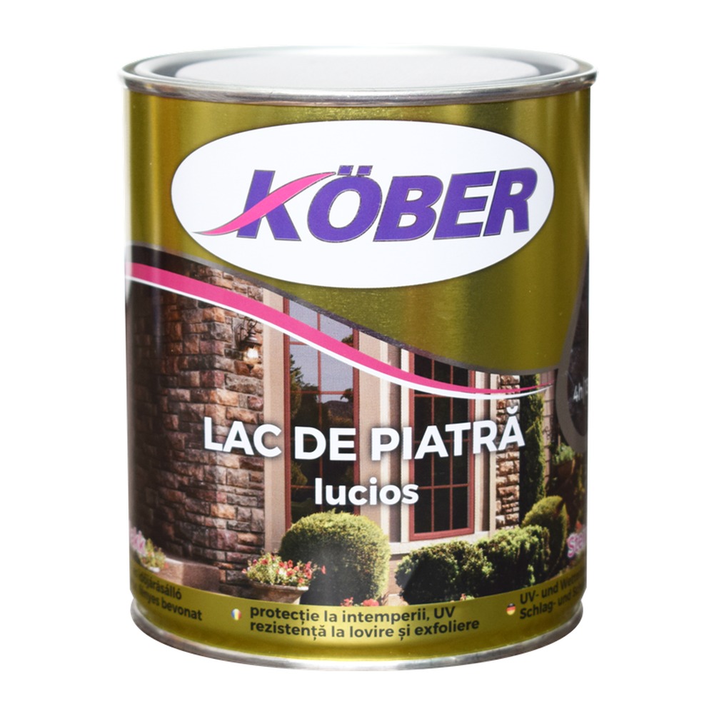 Lac pentru piatră KOBER maro, 0.75 l