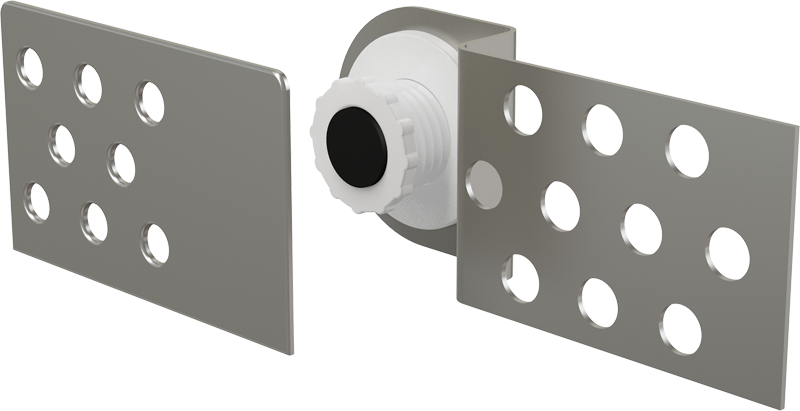 Uşiţă acces cadă magnetică, AVD004  înălţime ajustabilă