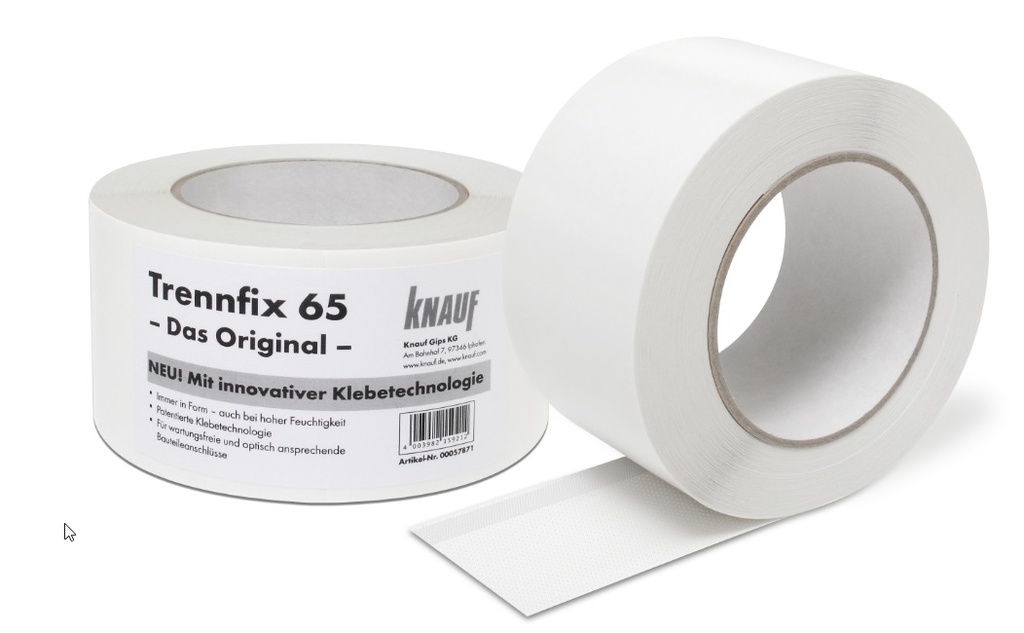 Bandă specială de separaţie Knauf Trenn-Fix 65 mm x 50 ml