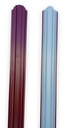 [ST_2599] Şipcă gard metalică, RAL 3005 vișiniu lucios-grund,1500x90x0,4 mm